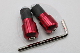 Ohjaustangon päätypainot, punainen