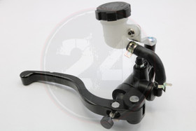 Etujarrusylinteri Radial CNC alumiini, musta