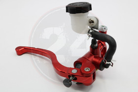 Etujarrusylinteri Radial CNC alumiini, punainen