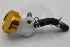 Jarrunestesäiliö kulta alumiini korkki