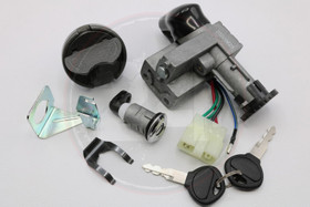 Lukkosarja + tankinkorkki + 2 avainta, Kymco Agility 4T