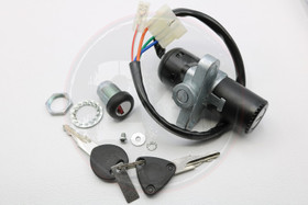 Lukkosarja + 2 avainta, Aprilia, Derbi, Gilera