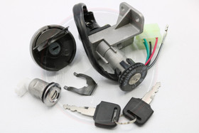 Lukkosarja + tankinkorkki + 2 avainta, Kymco Agility 4T