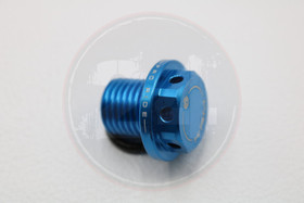 Öljyn täyttökorkki alumiini sininen, Minarelli MBK / Yamaha