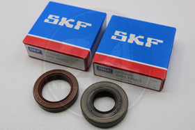 Kampiakselin laakerit + stefat SKF 6303 TN9 C3 Polymer, Minarelli Am6
