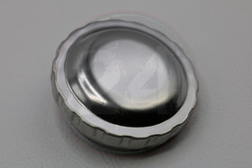 Polttoainesäiliön korkki kromi 30mm