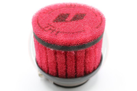 Ilmansuodatin vaahtomuovi 48mm 45° kulmalla / suora, punainen