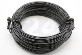 Sähköjohto musta 1m, 0,75mm²