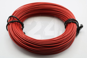 Sähköjohto punainen 1m, 0,75mm²
