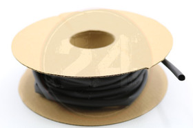 Kutistesukka Ø 4.80mm musta 1m