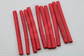 Kutistesukka Ø 2mm, 10kpl punainen