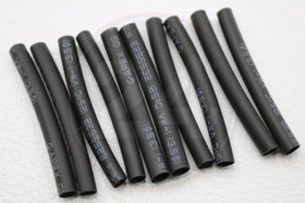 Kutistesukka Ø 3.50mm, 10kpl musta