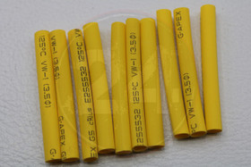 Kutistesukka Ø 3.50mm, 10kpl keltainen