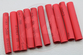 Kutistesukka Ø 5mm, 10kpl punainen