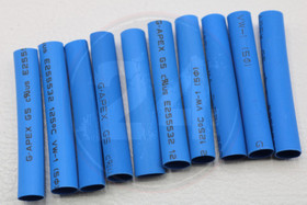 Kutistesukka Ø 5mm, 10kpl sininen