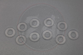 Kateruuvin muovialuslevy 10kpl, 4 x 8 x 1mm