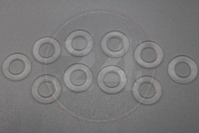 Kateruuvin muovialuslevy 10kpl, 6 x 11 x 0.80mm