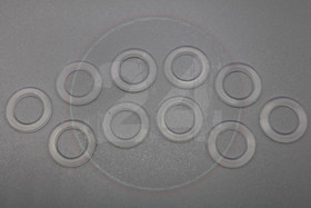 Kateruuvin muovialuslevy 10kpl, 8 x 13 x 1mm