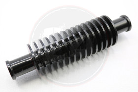 Lauhdutin musta, 17mm letkujen väliin