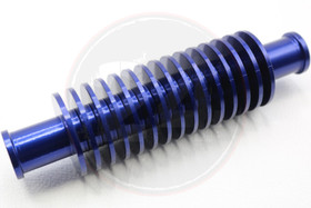 Lauhdutin sininen, 17mm letkujen väliin