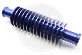 Lauhdutin sininen, 17mm letkujen väliin