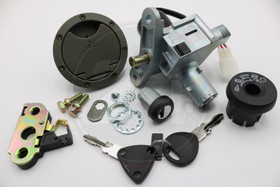 Lukkosarja + 2 avainta, MBK Nitro / Yamaha Aerox 2002-2012