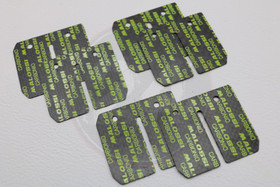 Carbon läppäsarja 6kpl, Minarelli Am6 / Derbi Euro 2 / 3 / 4