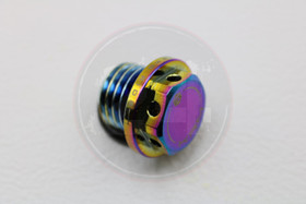 Öljyn täyttökorkki alumiini neonkromi, Minarelli Am6