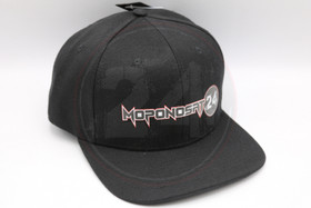 Lippalakki Curved Moponosat24, musta