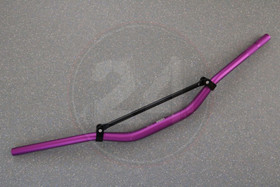 Ohjaustanko fatbar + välituki, mattavioletti