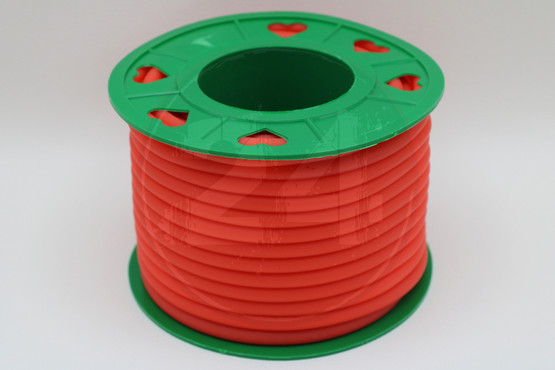 Polttoaineletku neopren punainen 1m, 5 x 8mm