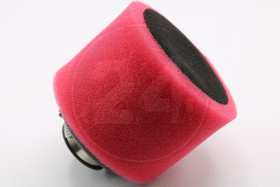 Ilmansuodatin vaahtomuovi 32mm, musta / punainen