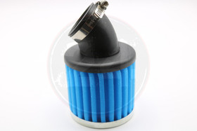 Ilmansuodatin vaahtomuovi 35mm 45° kulmalla, sininen