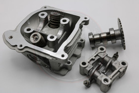 Sylinterikansi + nokka-akseli + keinuvipusarja 50cc, 64mm venttiileillä