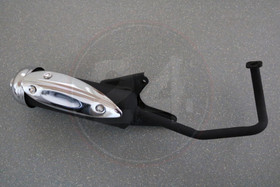 Pakoputki + lämpösuoja, Kiina skootterit / Peugeot 4T