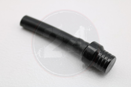 Huohotinletku alumiini venttiilillä, musta