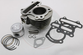 Sylinterisarja 47mm 13mm tappi 72cc, Kiina skootterit, Baotian, Fude, GY6 4T