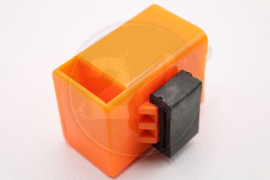 Vilkkurele + kiinnityskumi, 12V 2 x 10W + 3.4W