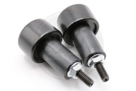 Ohjaustangon päätypainot, musta