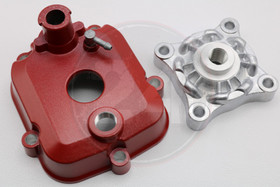 Sylinterikansi pari 70cc punainen, Derbi Euro 3 / 4