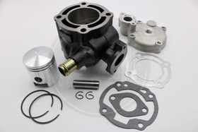 Sylinterisarja 47mm 12mm tappi 70cc + kansi, Morini, Aprilia, Suzuki