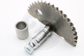 Käynnistinpolkimen akseli 46 / 20mm + holkki, Kiina skootterit, Baotian, Fude, GY6 4T