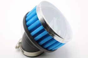 Ilmansuodatin vaahtomuovi 39mm 45° kulmalla, sininen