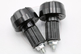 Ohjaustangon päätypainot, musta