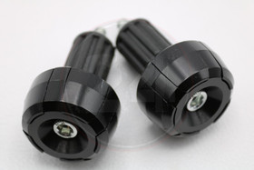 Ohjaustangon päätypainot, musta