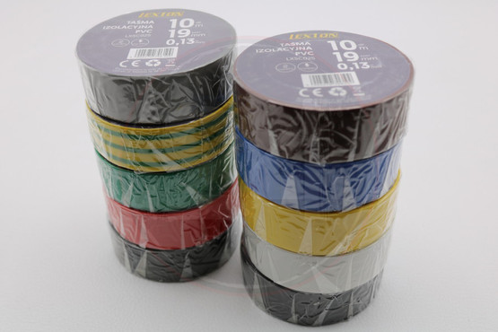 Sähköteippi 19mm värilajitelma 10kpl