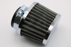 Ilmansuodatin Power filter 38mm Ovaali kromi