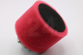 Ilmansuodatin vaahtomuovi 28mm, musta / punainen