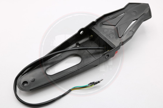 Lokasuojanjatke led valolla, punainen