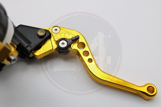 Etujarrusylinteri + kytkinkahva sarja, kulta